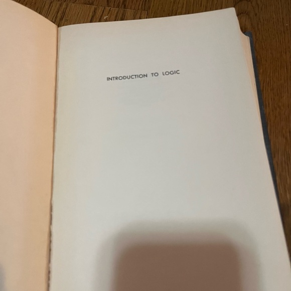 Vintage  1955 Introduction to Logic Hardcover Book by Copi, Irving M. - Picture 5 of 12